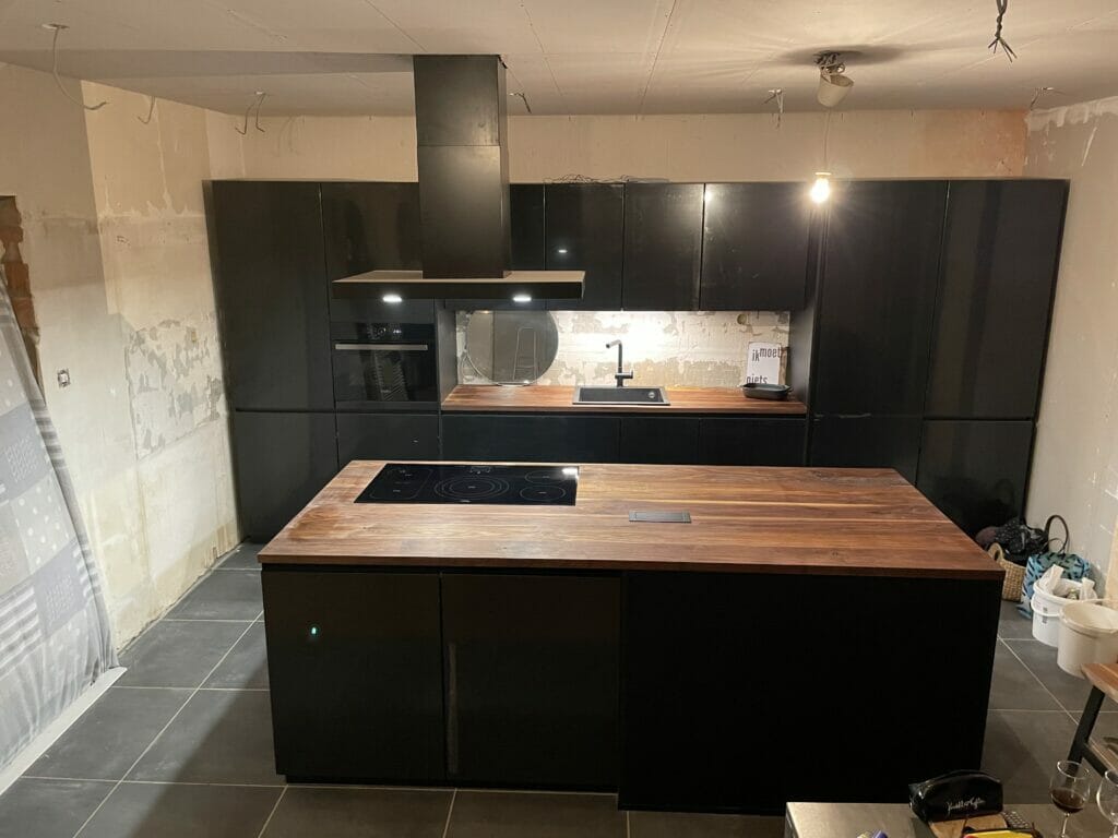 keuken zwart